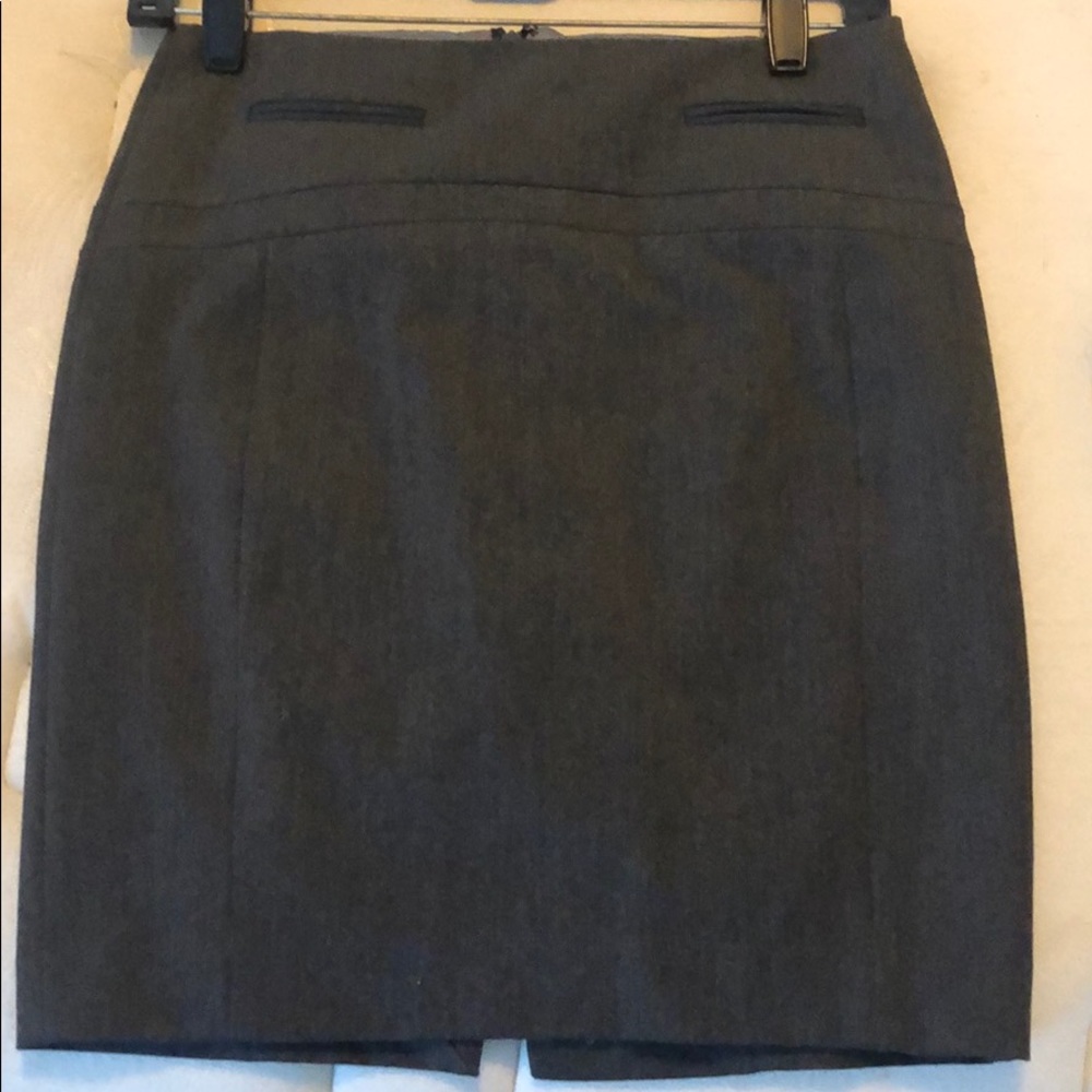 Express pencil skirt (gray)